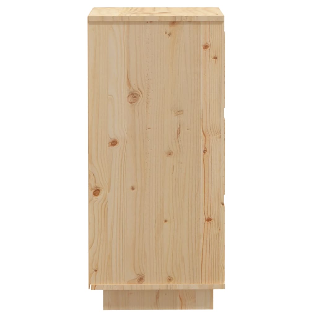 Sideboards 2 Stk. 32x34x75 cm Massivholz Kiefer