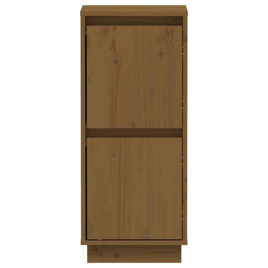 Sideboard Honigbraun 31,5x34x75 cm Massivholz Kiefer