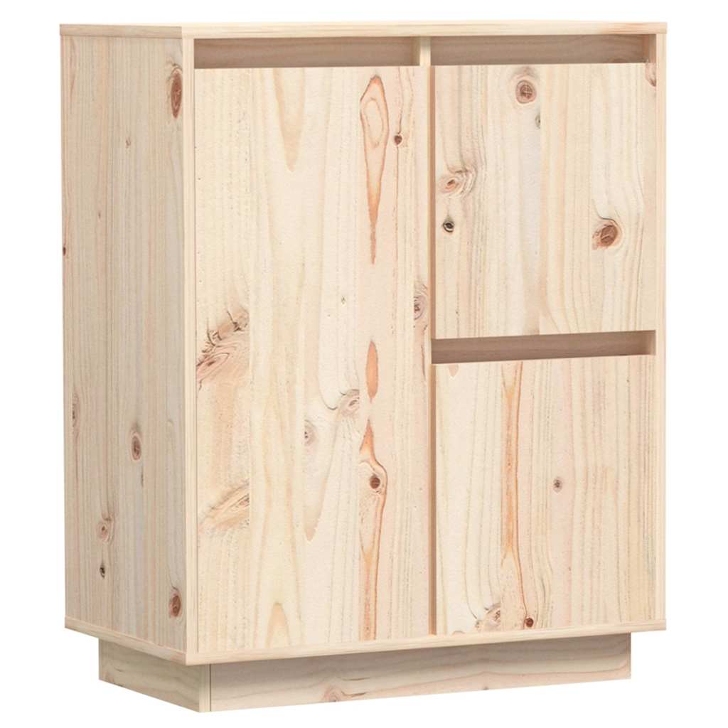Sideboard 60x34x75 cm Massivholz Kiefer