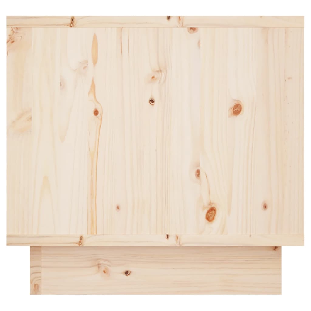 Nachttisch 35x34x32 cm Massivholz Kiefer