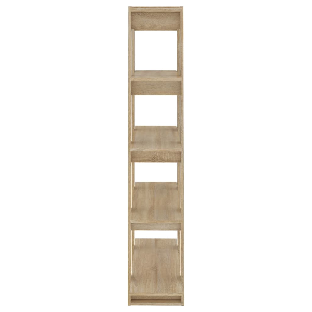 Bücherregal/Raumteiler Sonoma-Eiche 100×30×160 cm