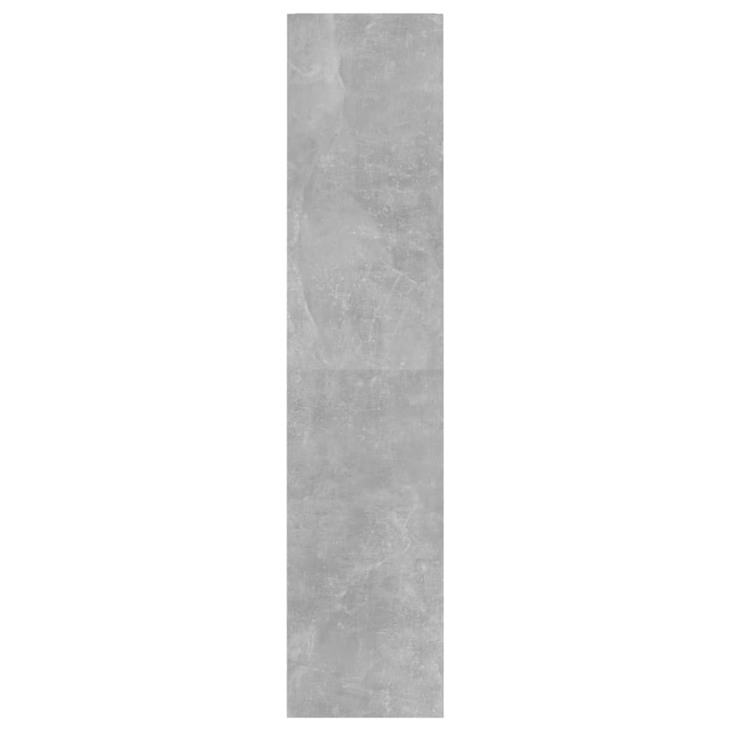 Bücherregal/Raumteiler Betongrau 40x30x135 cm