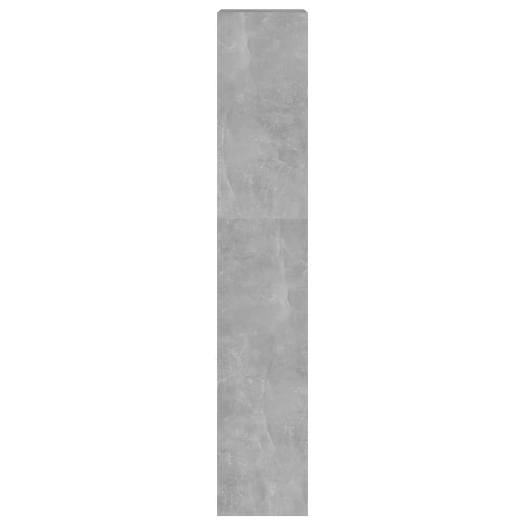 Bücherregal/Raumteiler Betongrau 40x30x166 cm