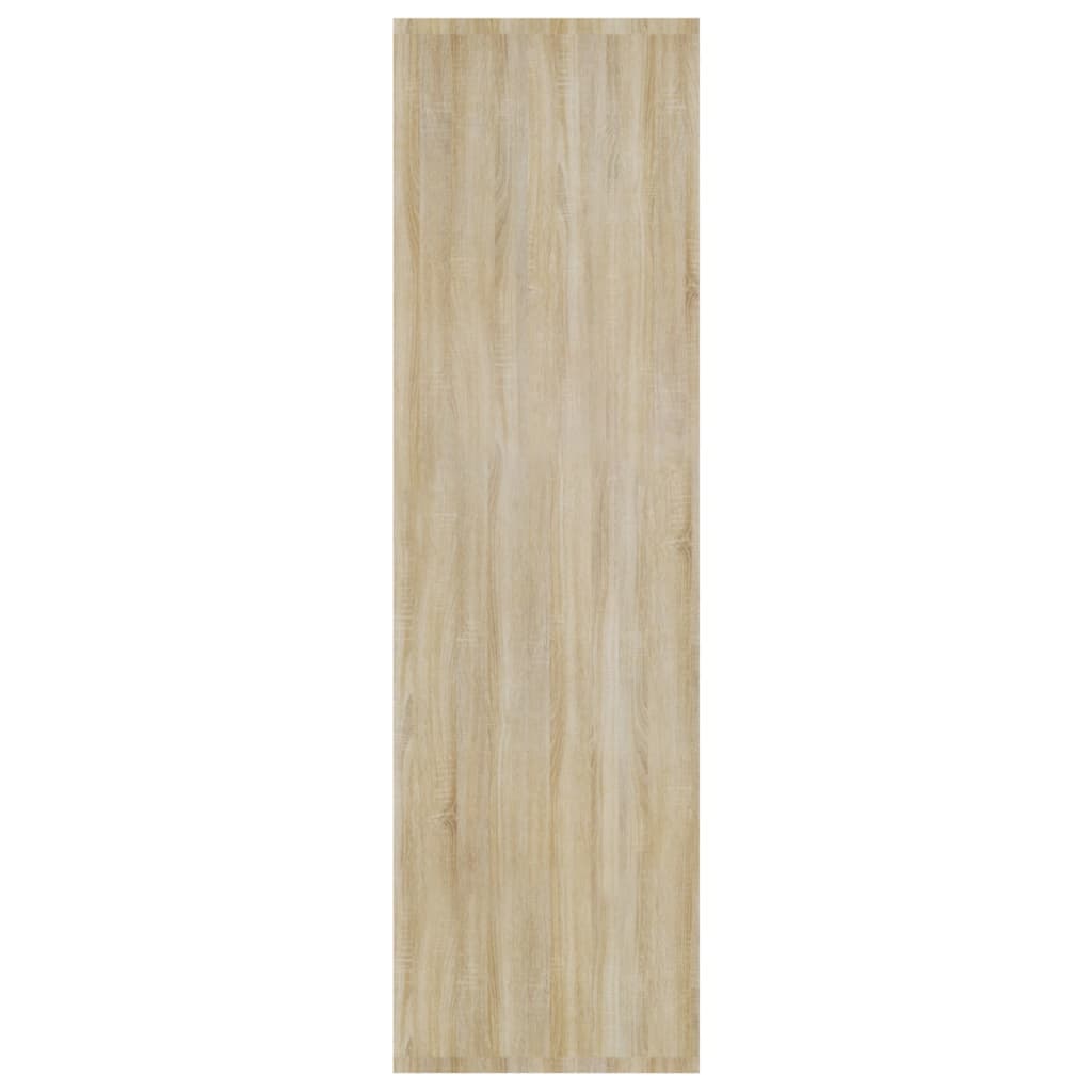 Bücherregal/Raumteiler Sonoma-Eiche 80x30x103 cm Holzwerkstoff