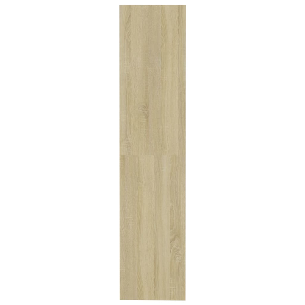 Bücherregal/Raumteiler Sonoma-Eiche 80x30x135 cm Holzwerkstoff