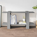 Bücherregal Grau Sonoma 100x30x51 cm Holzwerkstoff