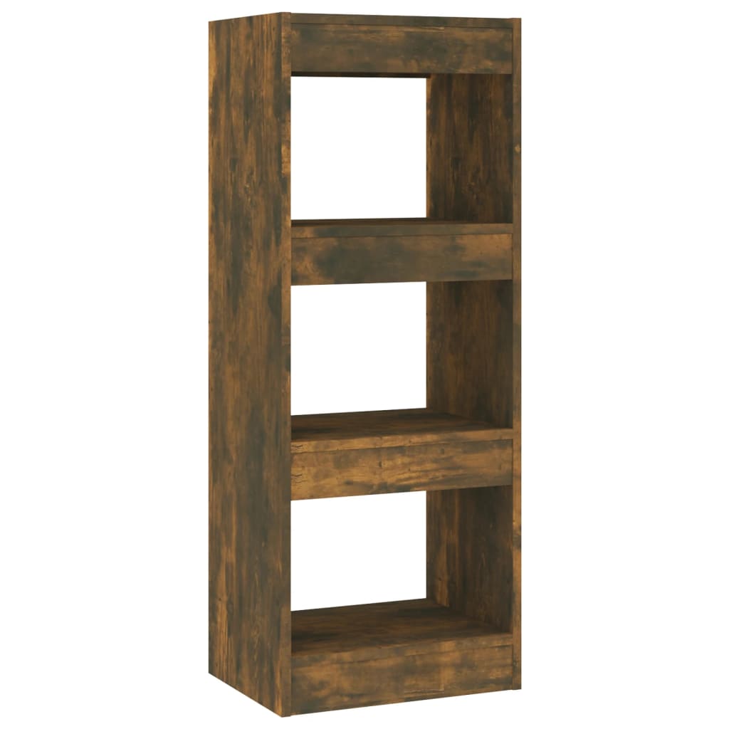 Bücherregal/Raumteiler Räuchereiche 40x30x103 cm Holzwerkstoff