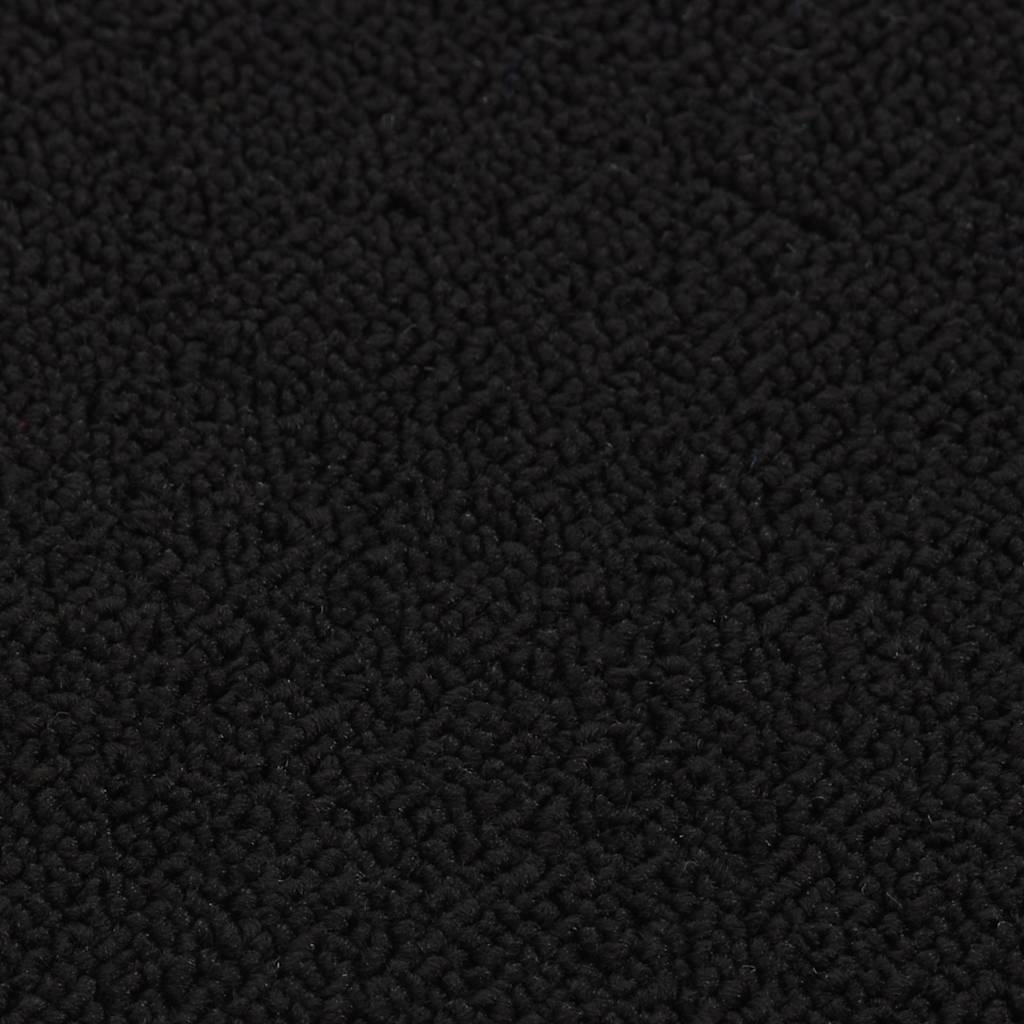 Antirutsch Stufenmatten 15 Stk. 60x25 cm Schwarz Rechteckig