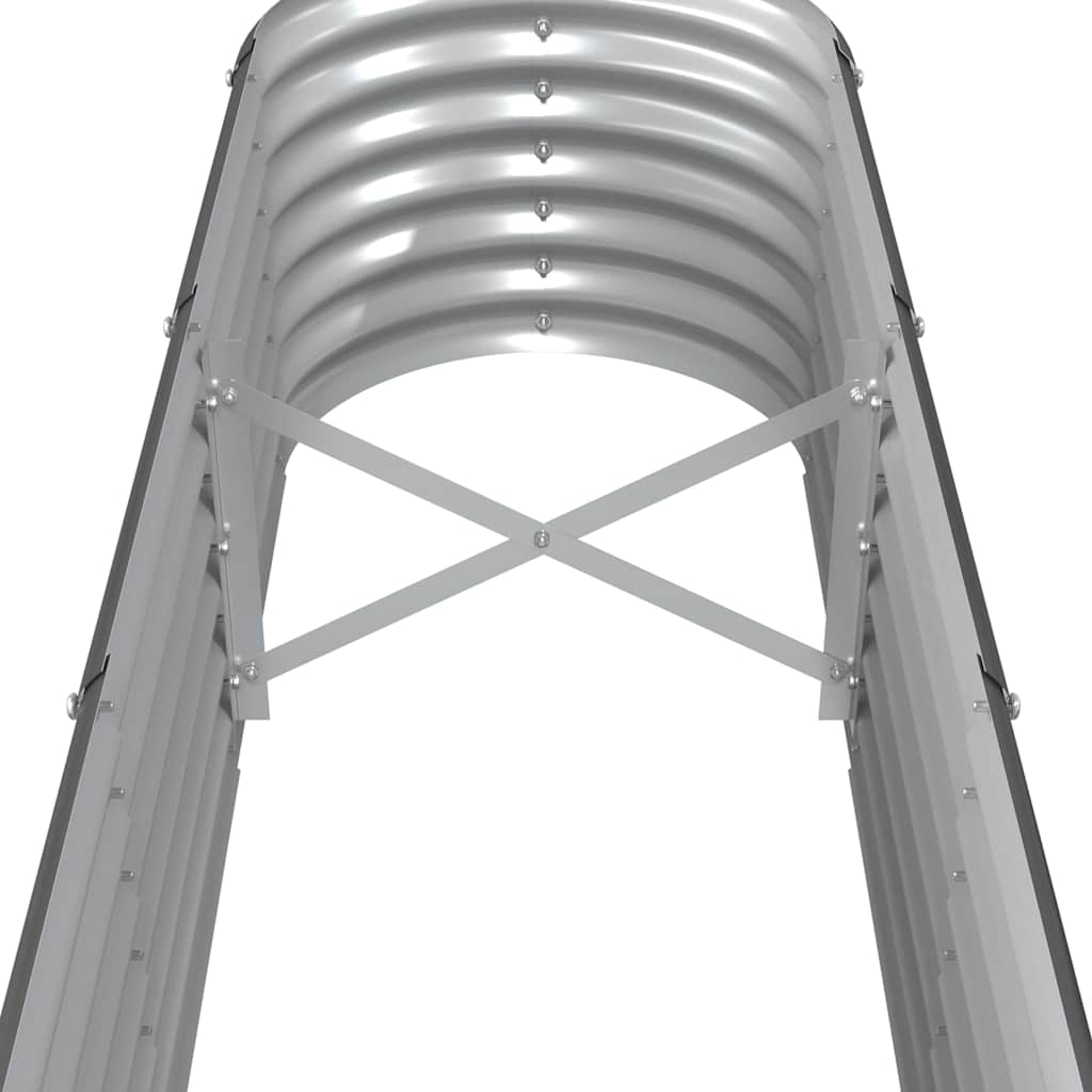 Hochbeet Verzinkter Stahl 260x40x36 cm Anthrazit