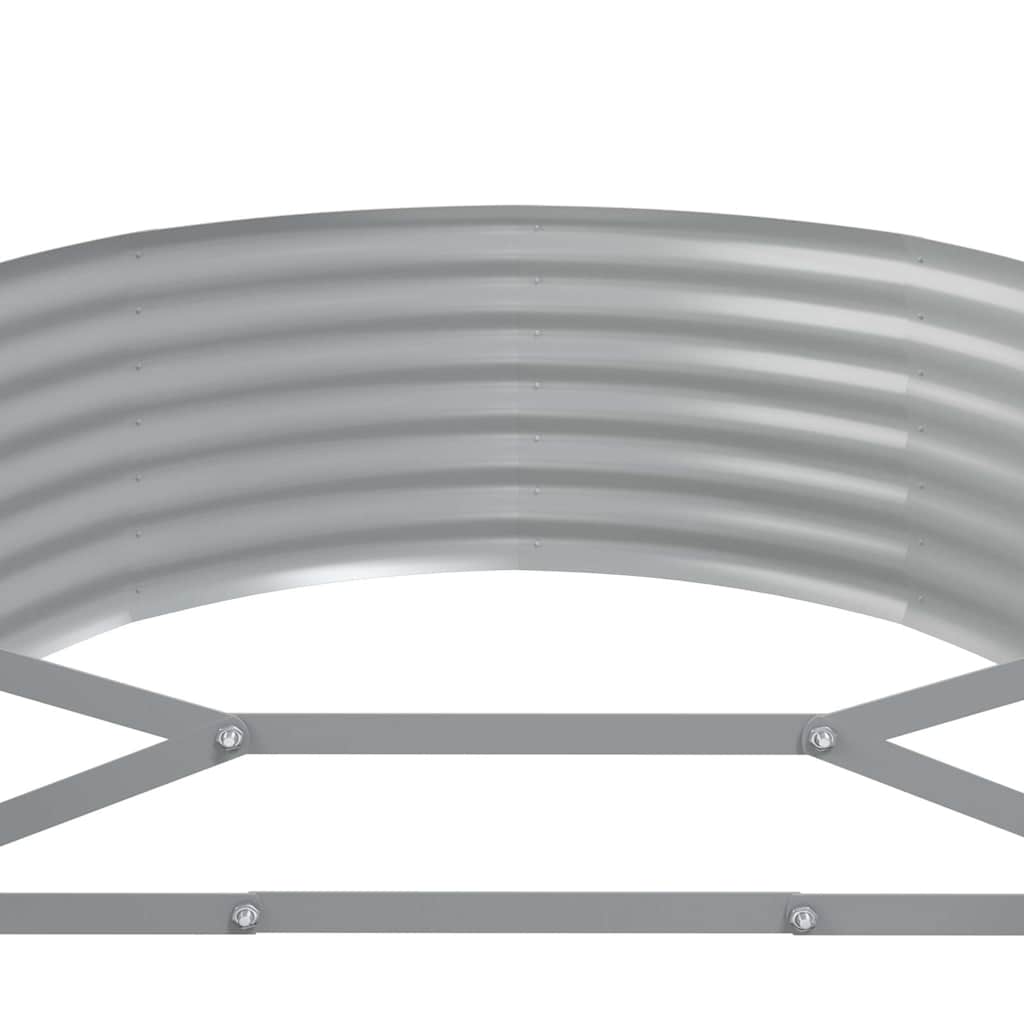 Hochbeet Verzinkter Stahl 396x100x36 cm Anthrazit