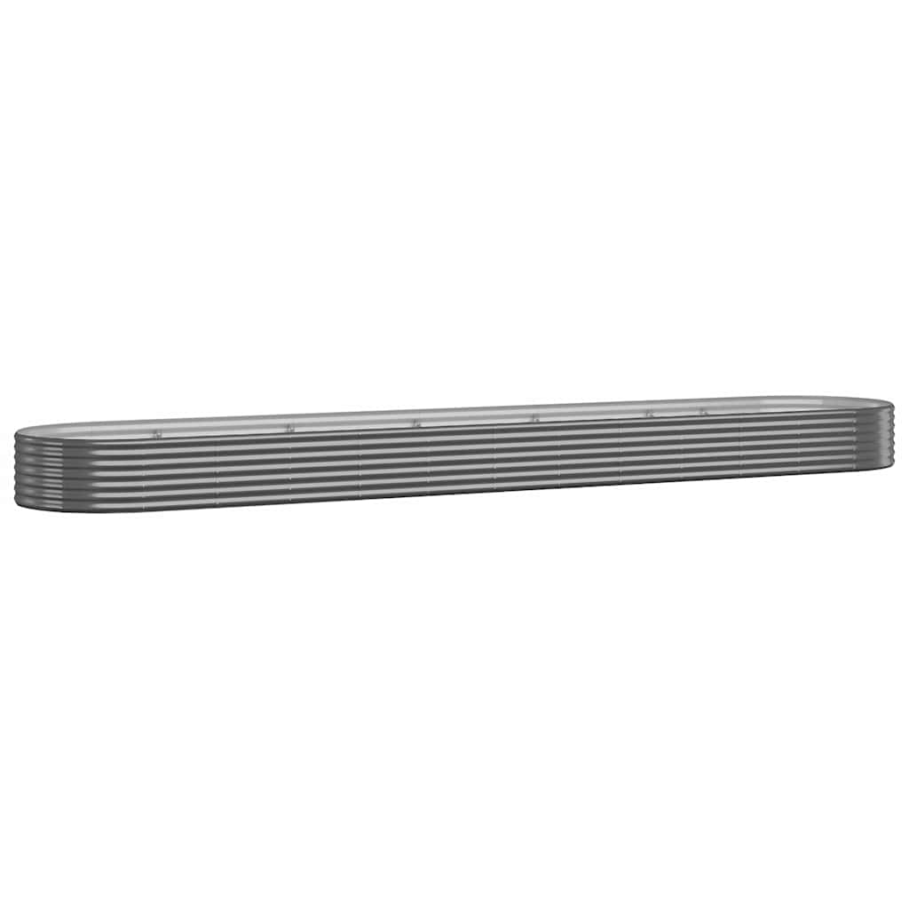 Hochbeet Verzinkter Stahl 507x100x36 cm Anthrazit