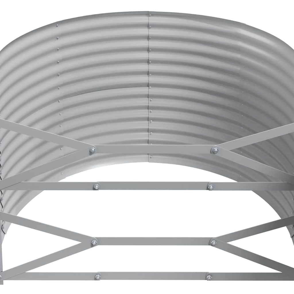 Hochbeet Verzinkter Stahl 175x100x68 cm Anthrazit