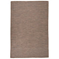 Outdoor-Teppich Flachgewebe 120x170 cm Braun