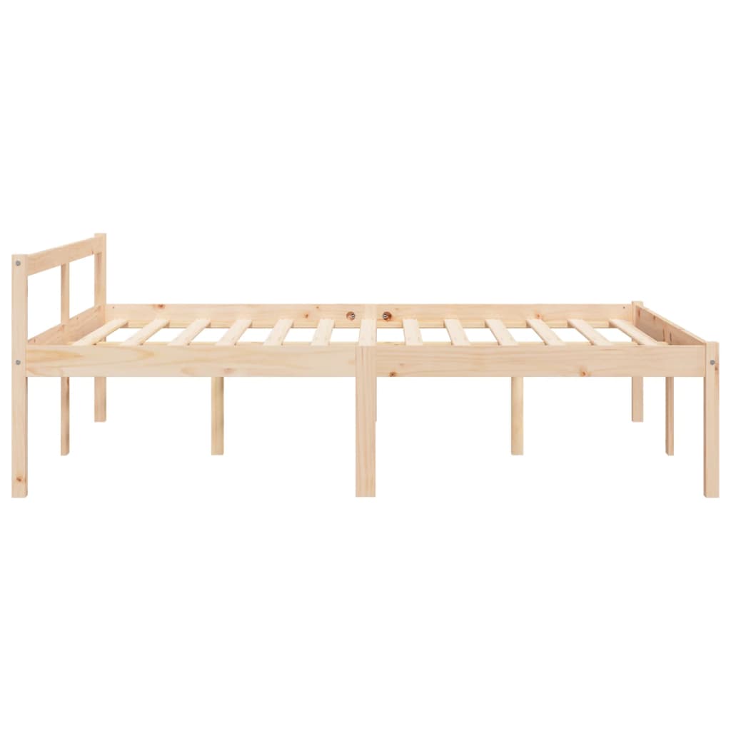 Seniorenbett 120x190 cm Massivholz Kiefer