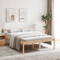 Seniorenbett 120x200 cm Massivholz Kiefer