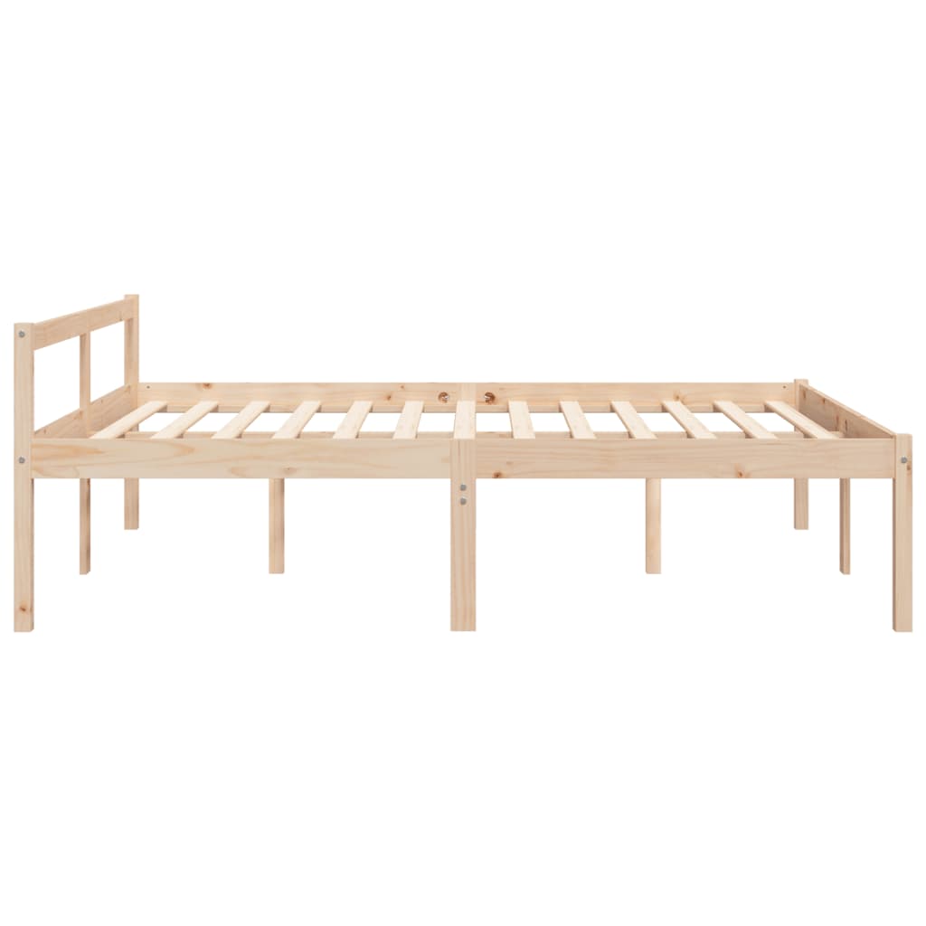 Seniorenbett 160x200 cm Massivholz Kiefer
