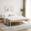 Seniorenbett 200x200 cm Massivholz Kiefer