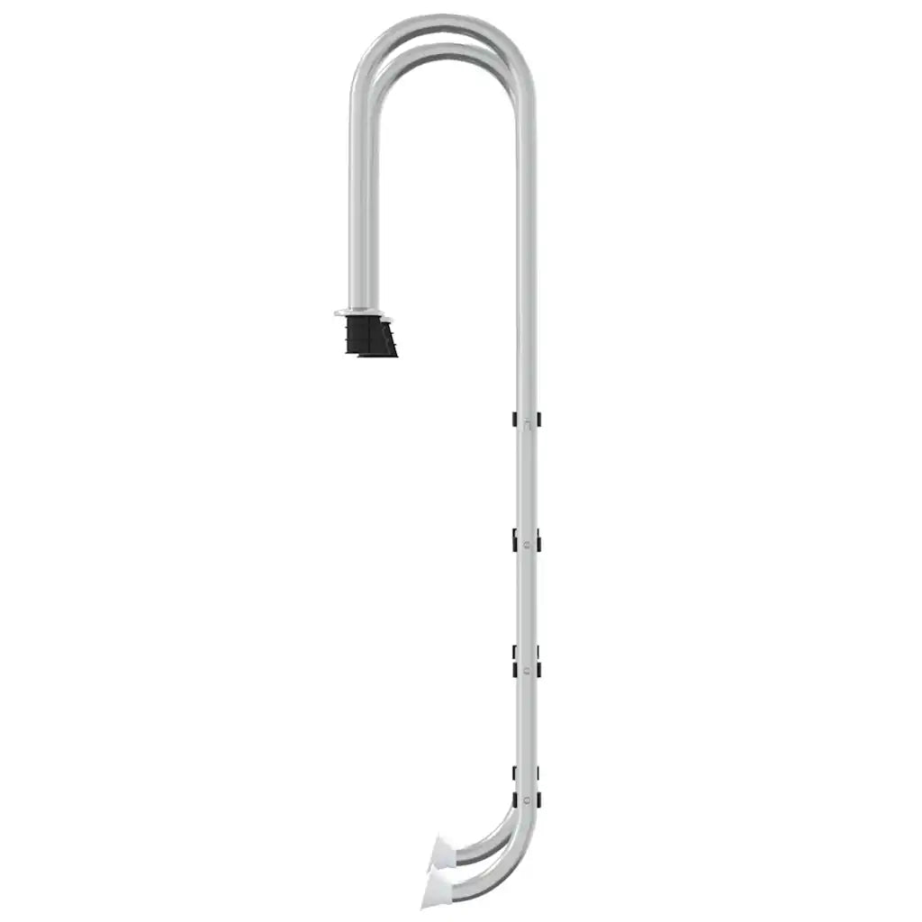 Poolleiter 54 × 38 × 184,5 cm aus Edelstahl 304