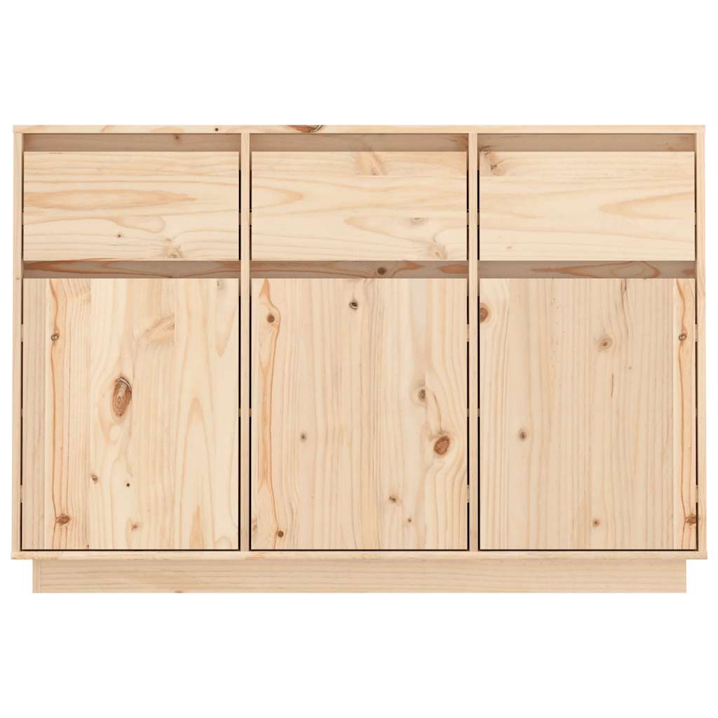 Sideboard 111x36x75 cm Massivholz Kiefer