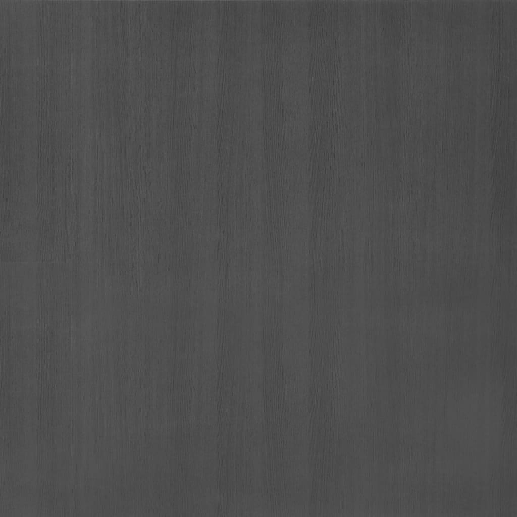 Bücherregal/Raumteiler Grau 80x25x132 cm Massivholz Kiefer