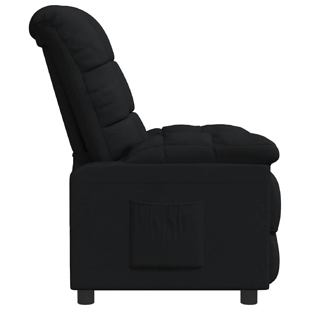 Relaxsessel Schwarz Stoff