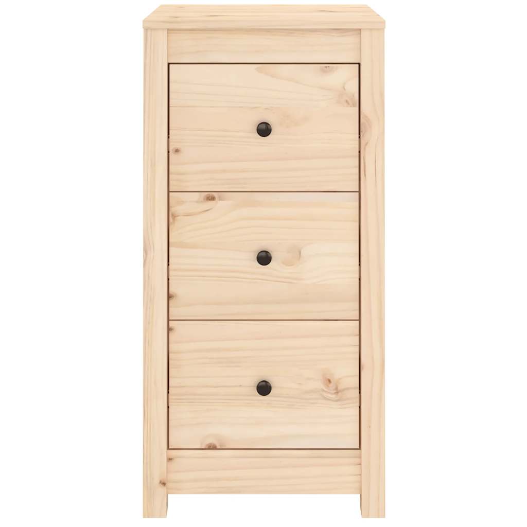 Sideboards 2 Stk. 40x35x80 cm Massivholz Kiefer