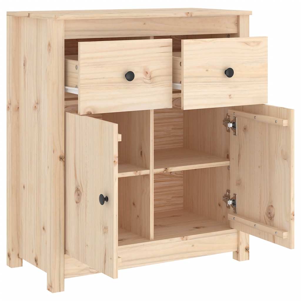 Sideboard 70x35x80 cm Massivholz Kiefer