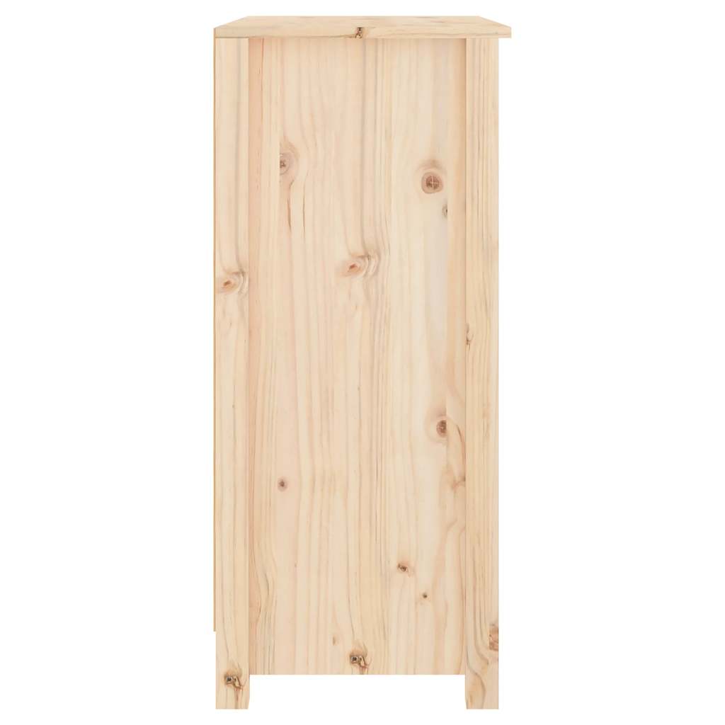 Sideboard 70x35x80 cm Massivholz Kiefer