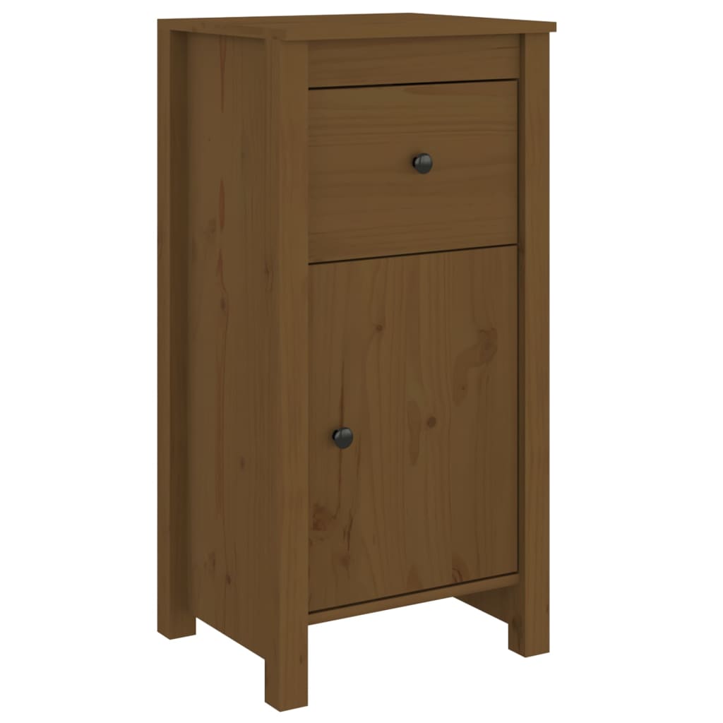 Sideboard Honigbraun 40x35x80 cm Massivholz Kiefer
