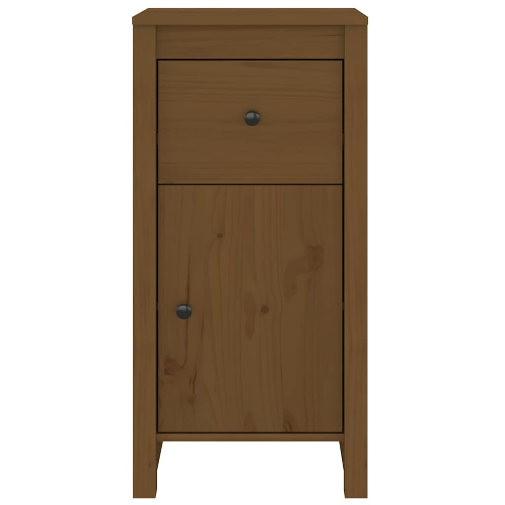 Sideboard Honigbraun 40x35x80 cm Massivholz Kiefer