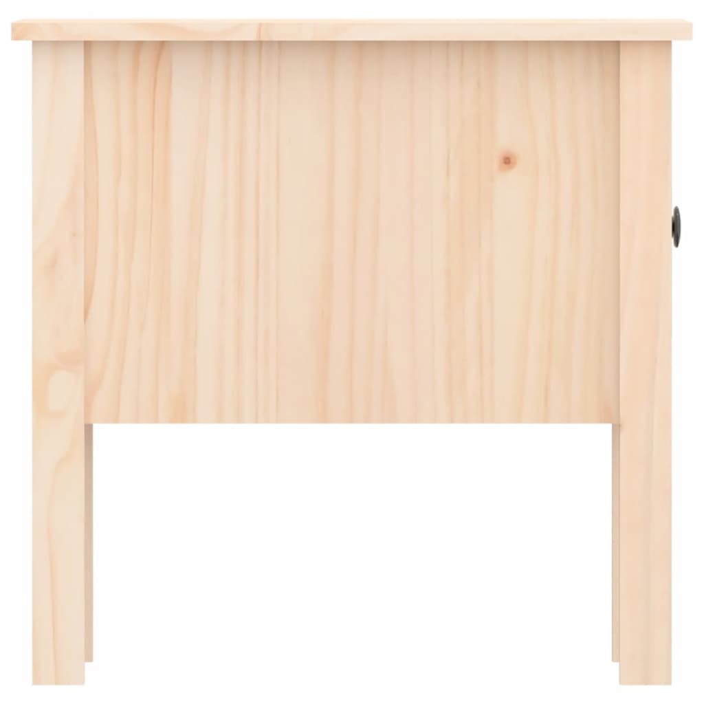 Beistelltische 2 Stk. 50x50x49 cm Massivholz Kiefer