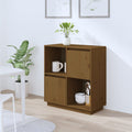 Sideboard Honigbraun 74x35x80 cm Massivholz Kiefer