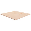 Tischplatte Quadratisch 90x90x1,5 cm Eichenholz Unbehandelt