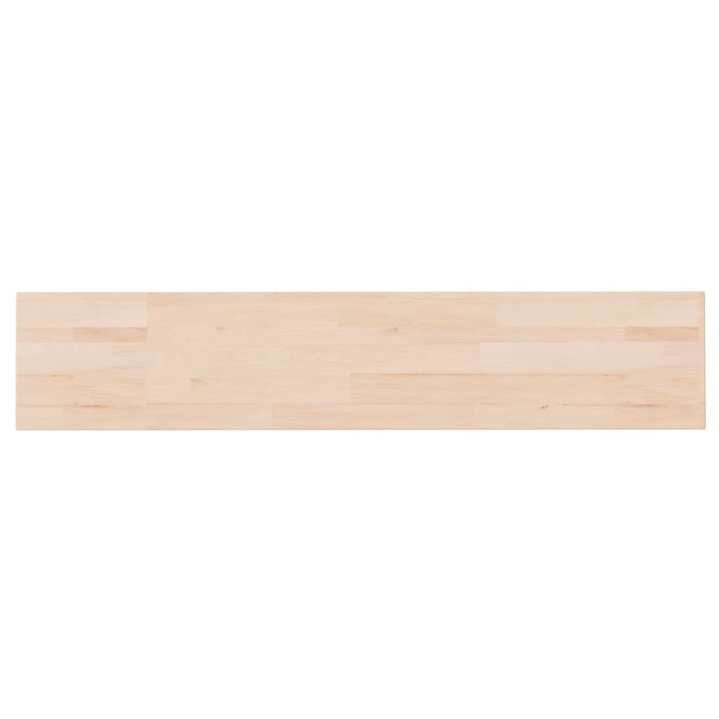 Regalboden 100x20x1,5 cm Unbehandeltes Massivholz Eiche