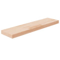 Regalboden 80x20x4 cm Unbehandeltes Massivholz Eiche