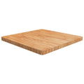 Tischplatte Quadratisch Hellbraun 70x70x4cm Behandelte Eiche