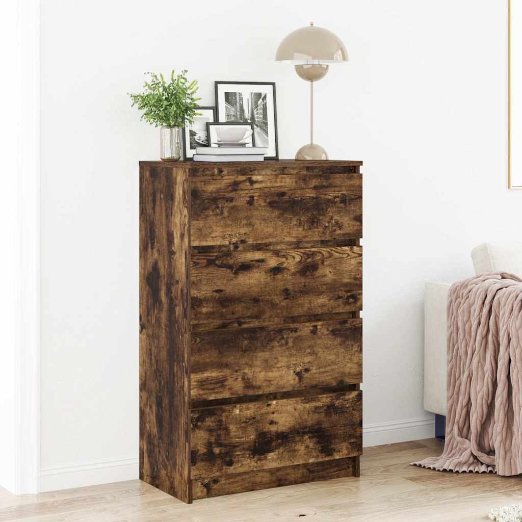 Sideboard Räuchereiche 60x35x98,5 cm Holzwerkstoff