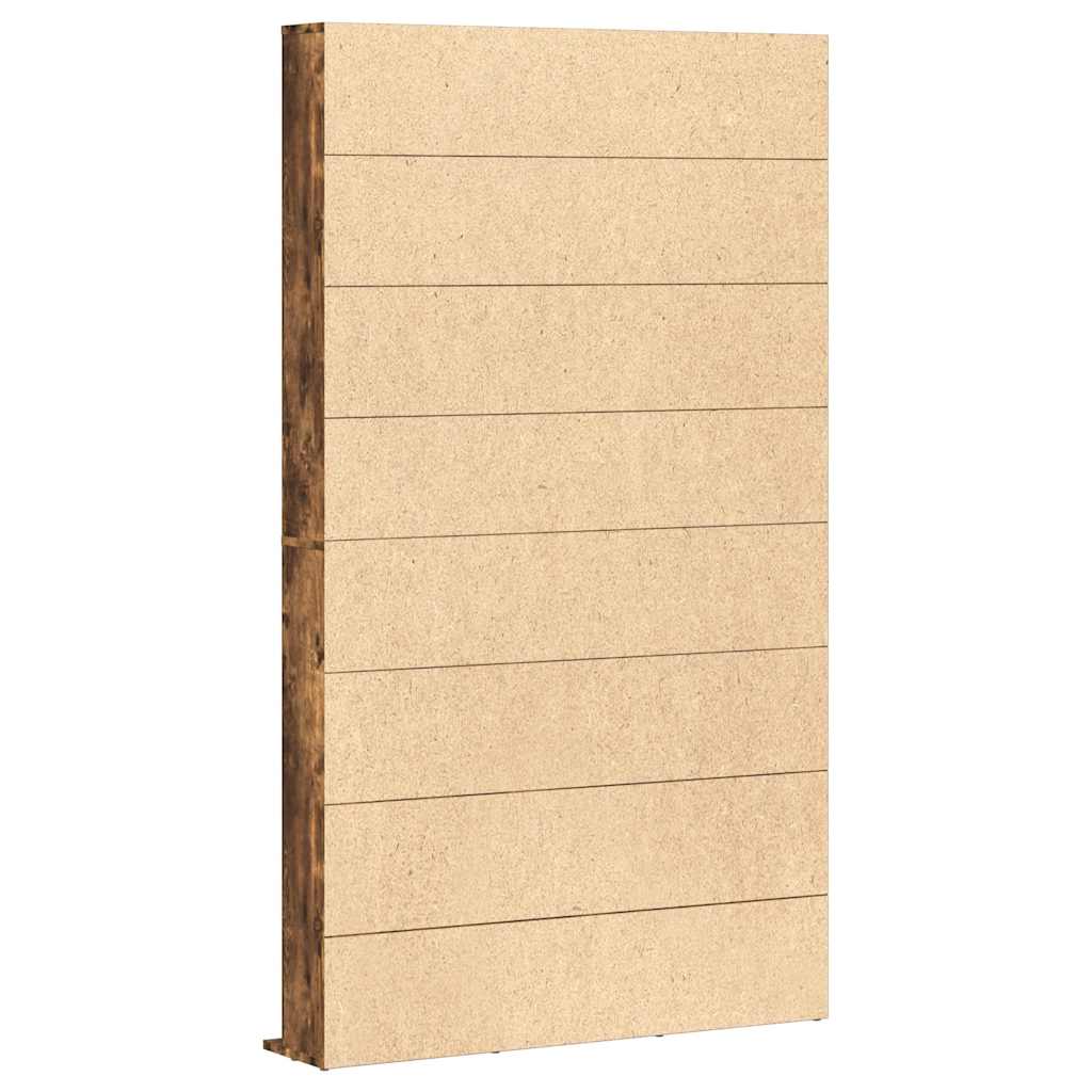 CD-Regal Räuchereiche 102x23x177,5 cm Holzwerkstoff