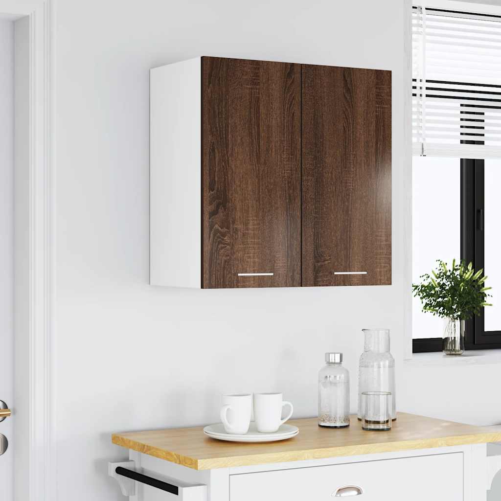 Hängeschrank Lyon Braun Eichen-Optik 60x31x60 cm Holzwerkstoff