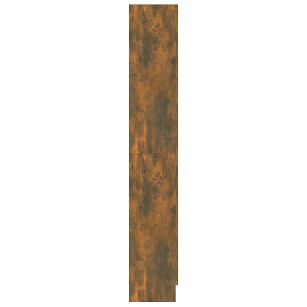 Bücherschrank Räuchereiche 82,5x30,5x185,5 cm Holzwerkstoff