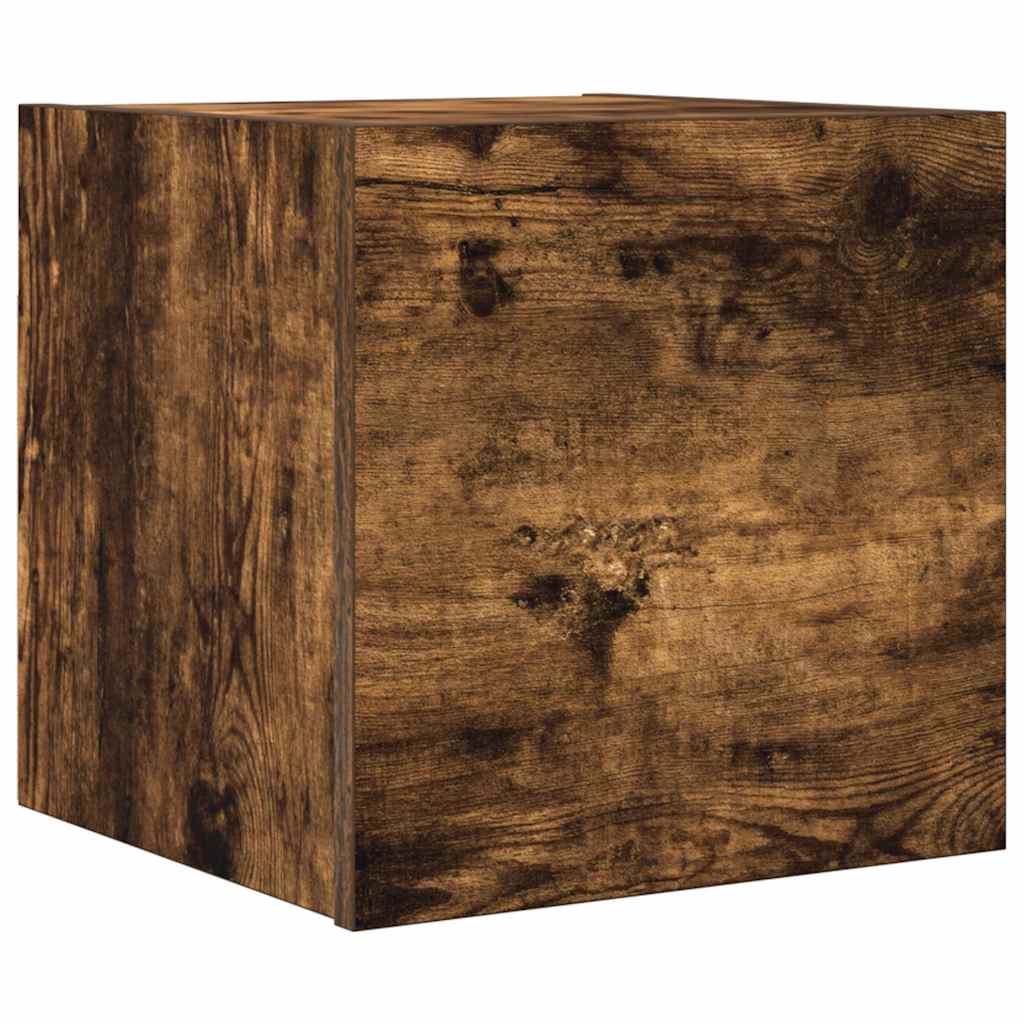 TV-Wandschrank Räuchereiche 30,5x30x30 cm