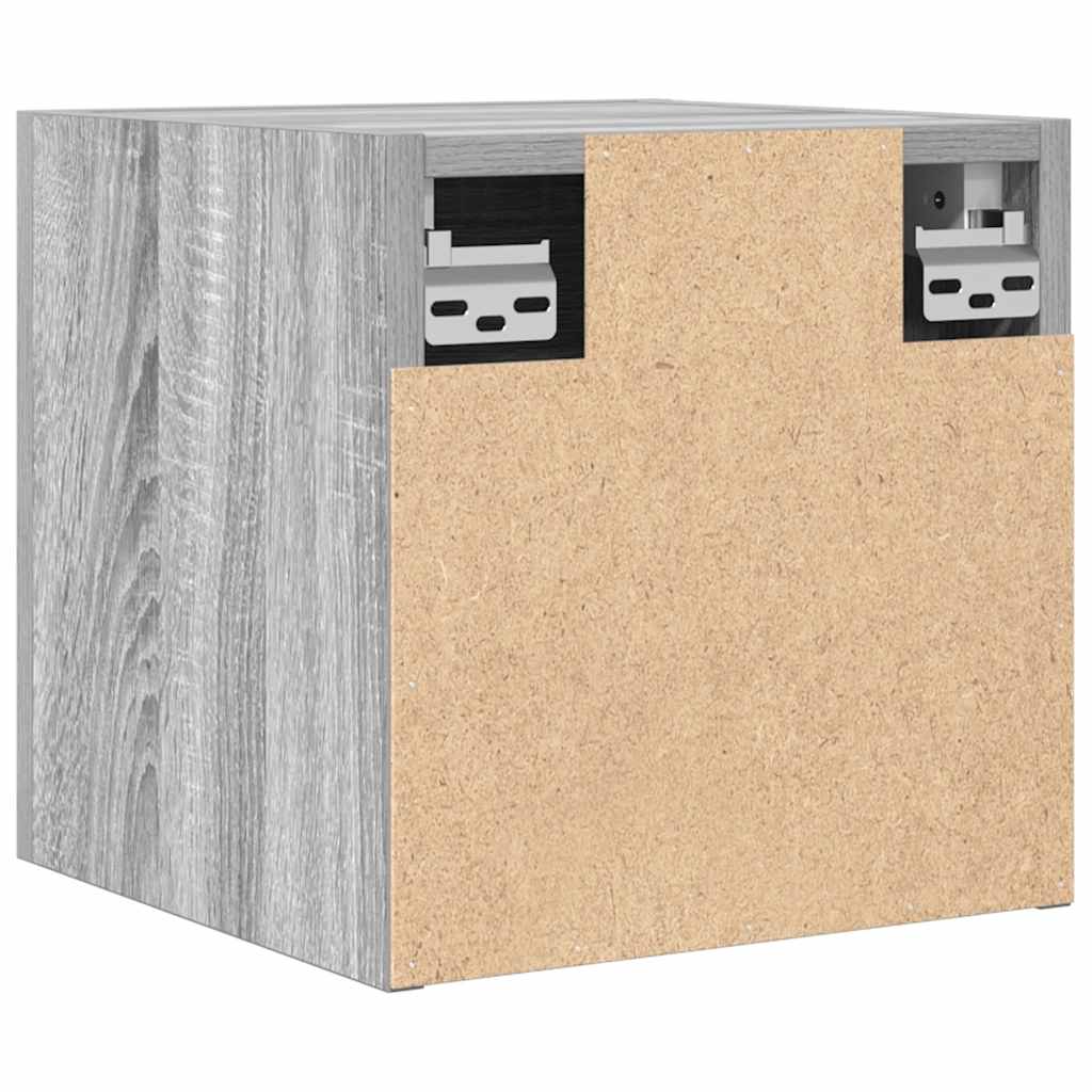 TV-Wandschrank Grau Sonoma 30,5x30x30 cm