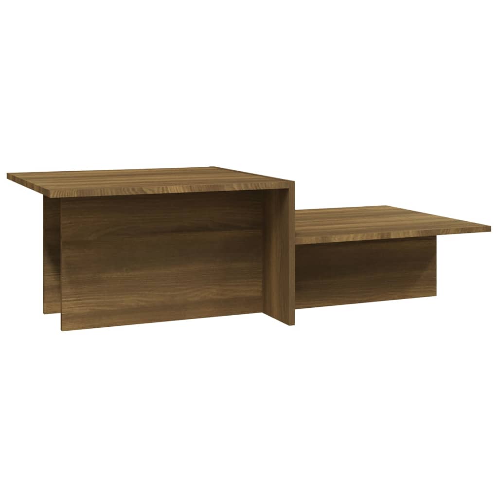 Couchtisch Braun Eichen-Optik 111,5x50x33 cm Holzwerkstoff