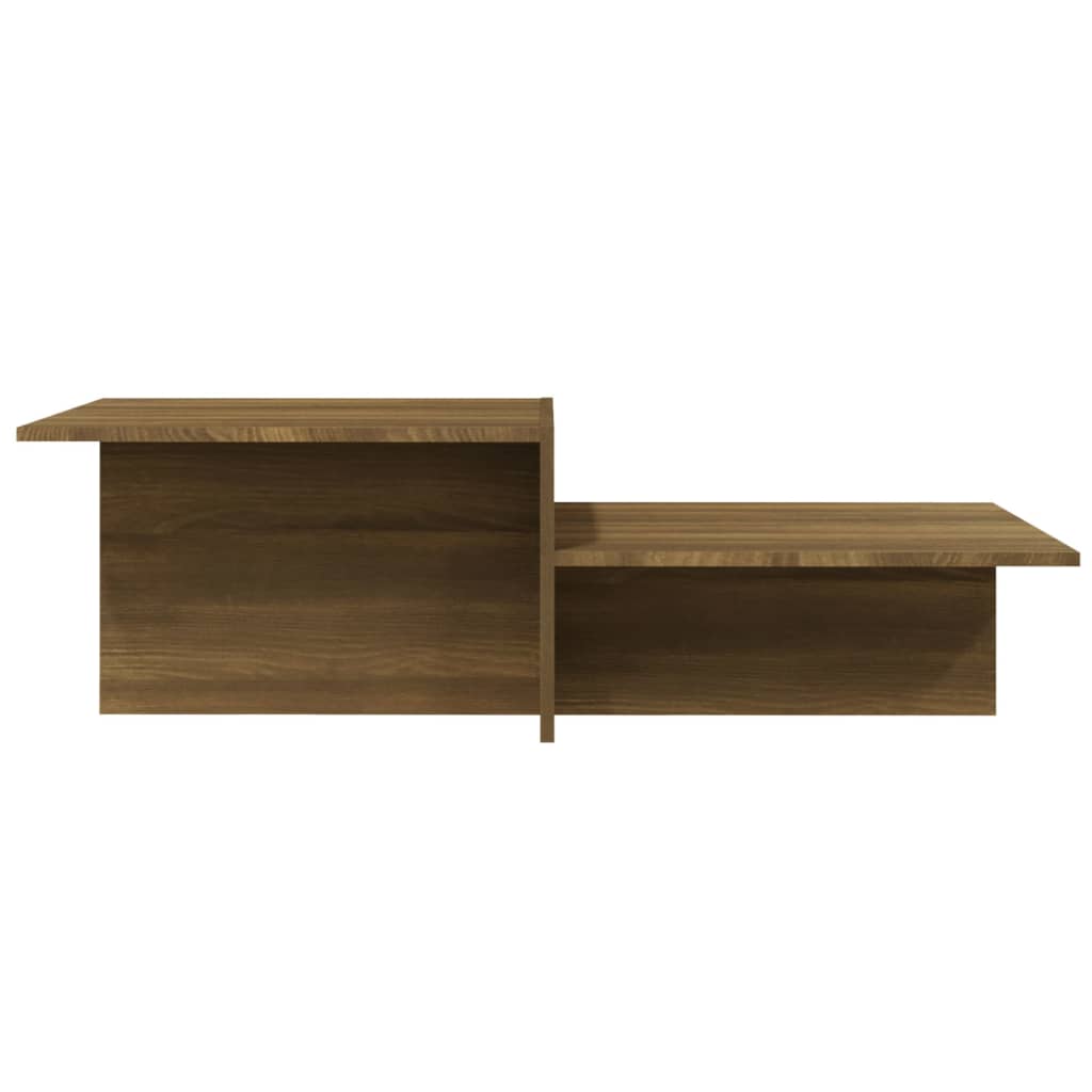 Couchtisch Braun Eichen-Optik 111,5x50x33 cm Holzwerkstoff