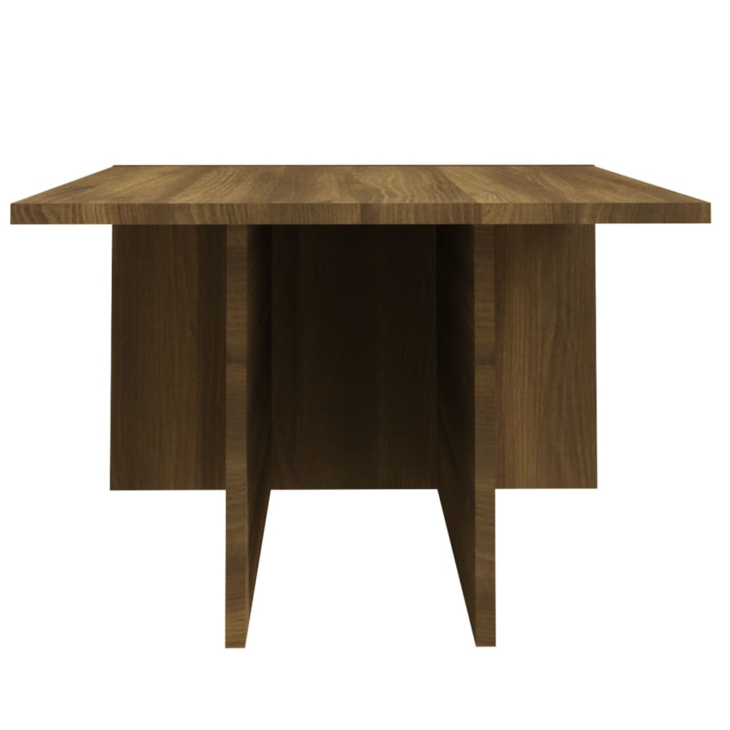 Couchtisch Braun Eichen-Optik 111,5x50x33 cm Holzwerkstoff