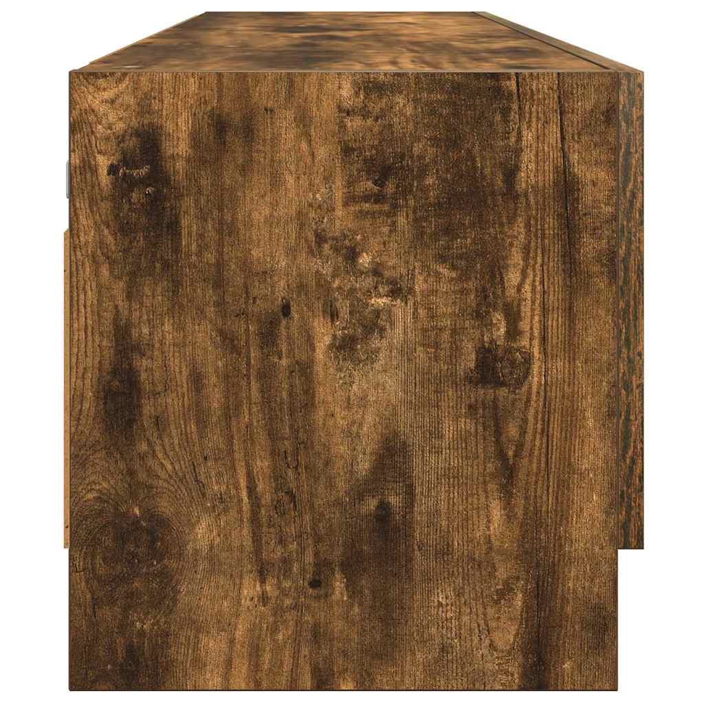 Kleiderschrank Räuchereiche 100x32,5x35 cm Holzwerkstoff