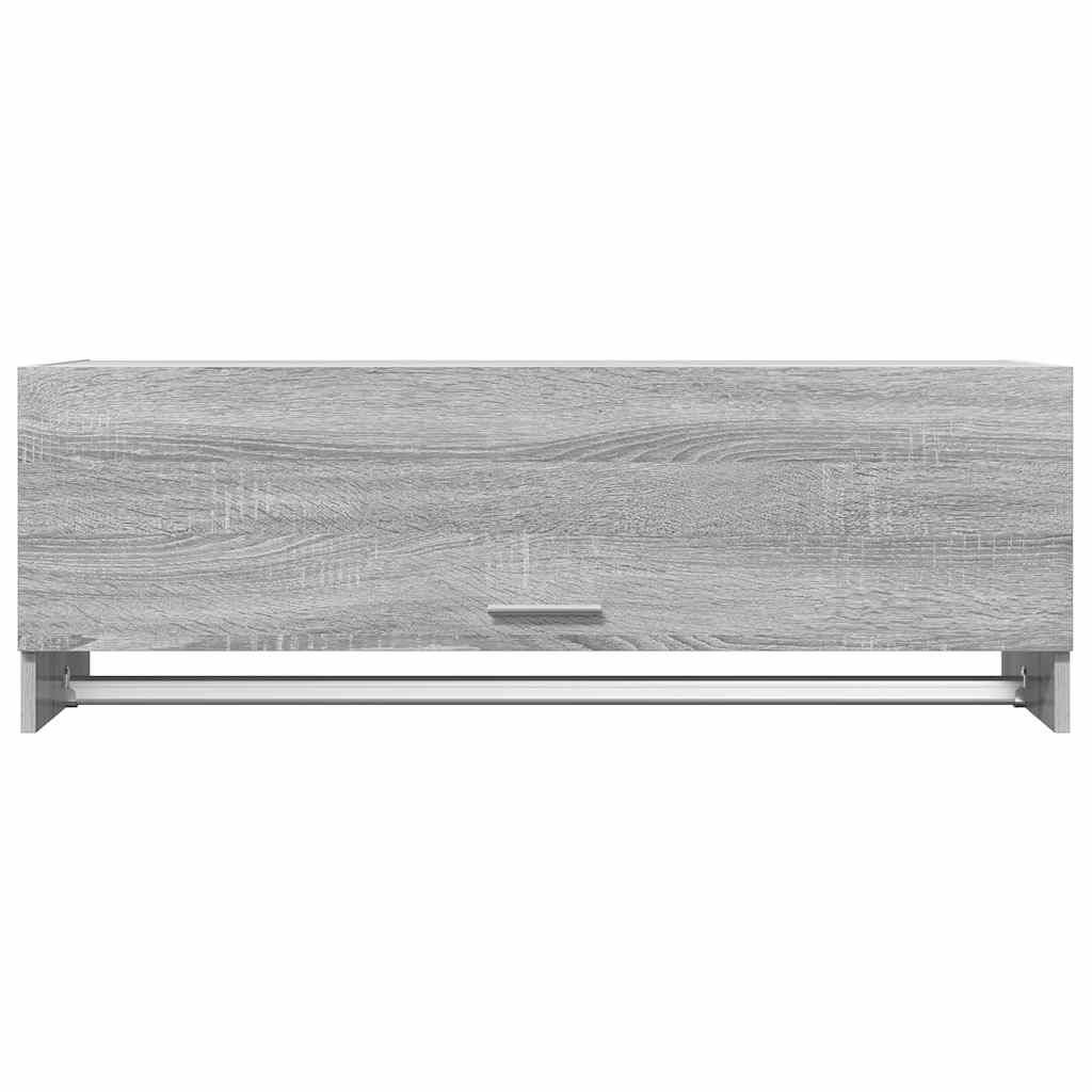 Kleiderschrank Grau Sonoma 100x32,5x35 cm Holzwerkstoff