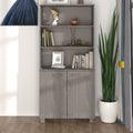 Highboard HAMAR Massivholz Kiefer Hellgrau