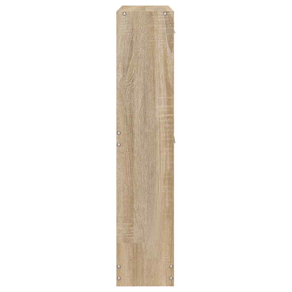 Schuhschrank Eiche 59 x 17 x 81 cm Holzwerkstoff