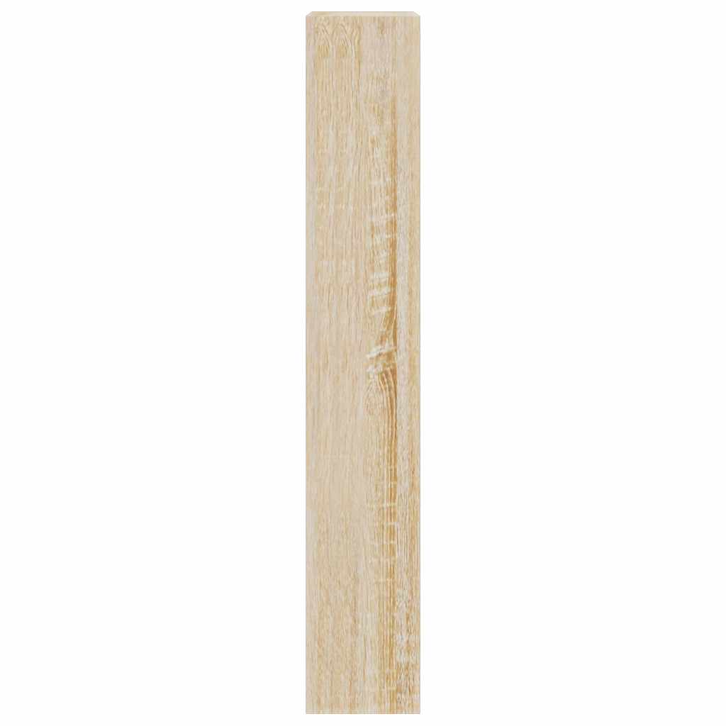 Schuhschrank Sonoma-Eiche 63x24x147 cm Holzwerkstoff